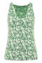 Tranquillo tanktop met V-hals - jungle