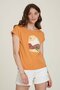 Tranquillo T-shirt dames katoen - sundail - mt L