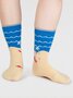 Bamboe sokken dames cadeaudoos - seaside 