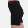 Bamboe biker short naadloos Suze - zwart