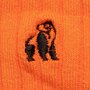 Swole Panda - effen bamboe sokken heren - oranje
