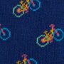 Swole Panda - bamboe sokken bicycle - navy