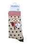 Ewers kindersokken uilen beige - groen - 2-pack