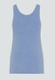 Comazo hemd  brede bandjes katoen - lichtblauw