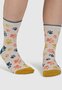 Thought dames sokken cadeaudoos Sasha katten print