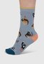 Thought dames sokken cadeaudoos Sasha katten print