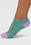 Bamboe enkelsokken dachshund honden - pine green