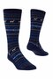 Apu Kuntur - alpaca sokken jacquard - marine royal