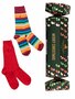 Bamboe sokken heren Christmas cracker 2 paar