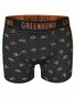  Greenbomb boxershort bike waves - zwart