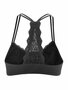 Living Crafts bustier bh katoen Eva - zwart