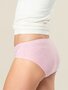 Dames slips 100% katoen Rasina 2-pack - roze