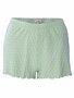 Pyjama short dames katoen Rosaria - ambrosia / wit