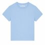 Saar T-shirt dames biologisch katoen - blue soul
