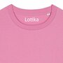 Saar T-shirt dames biologisch katoen - pink