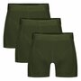 Bamboo Basics bamboe boxershorts Rico ton sur ton army 3-pack