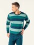Living crafts heren pyjama set katoen Bob - atlantic sea  - mt XXL
