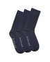 Bamboesokken Beau 3 pack - donkerblauw