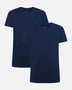 Bamboo Basics bamboe T-Shirt v-hals Velo 2 pack – navy