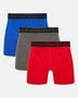 Bamboo Basics boxershorts Rico – blauw grijs rood