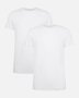 Bamboe T-Shirts ronde hals Ruben 2-pack – wit