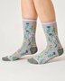 Thought katoenen sokken dames 3-pack - vogels en bloemen