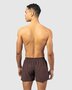 Wijde boxershorts katoen flanel Boris - zinfandel rood / grijs