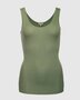 Dames hemd 100% katoen visoli - fog green