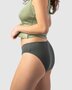 Dames slips 100% katoen Rylie 2-pack - fog green kaki