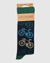  Greenbomb sokken heren bike big - zwart