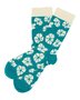 Tranquillo dames sokken bio-katoen - bay flower