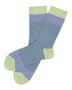 Tranquillo dames sokken bio-katoen - jade stripe