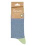Tranquillo dames sokken bio-katoen - jade stripe