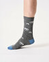 Thought bamboe herensokken ijsberen – grey marl
