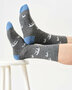 Thought bamboe herensokken ijsberen – grey marl