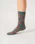 Thought bamboe damessokken giftbox egels - grey marl