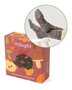 Thought bamboe damessokken giftbox egels - grey marl