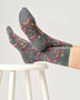 Thought bamboe damessokken giftbox egels - grey marl