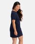 Bamboe dames nachthemd korte mouw Nora – navy